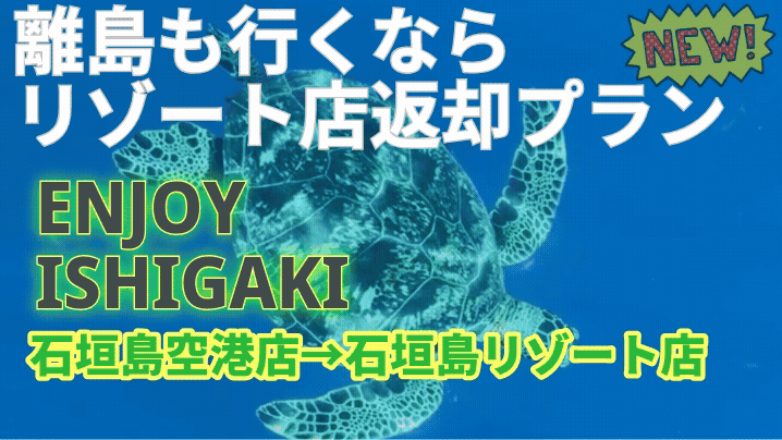 石垣島レンタカーココナッツレンタカーのサービス